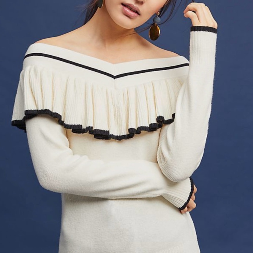Anthropologie Sonia Off-The-Shoulder Top